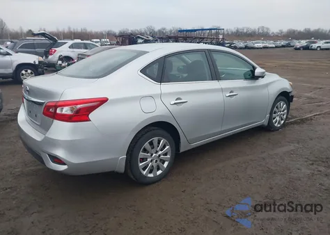 2018 Nissan Sentra S из США, поврежденный, VIN 3N1AB7AP7JY347614